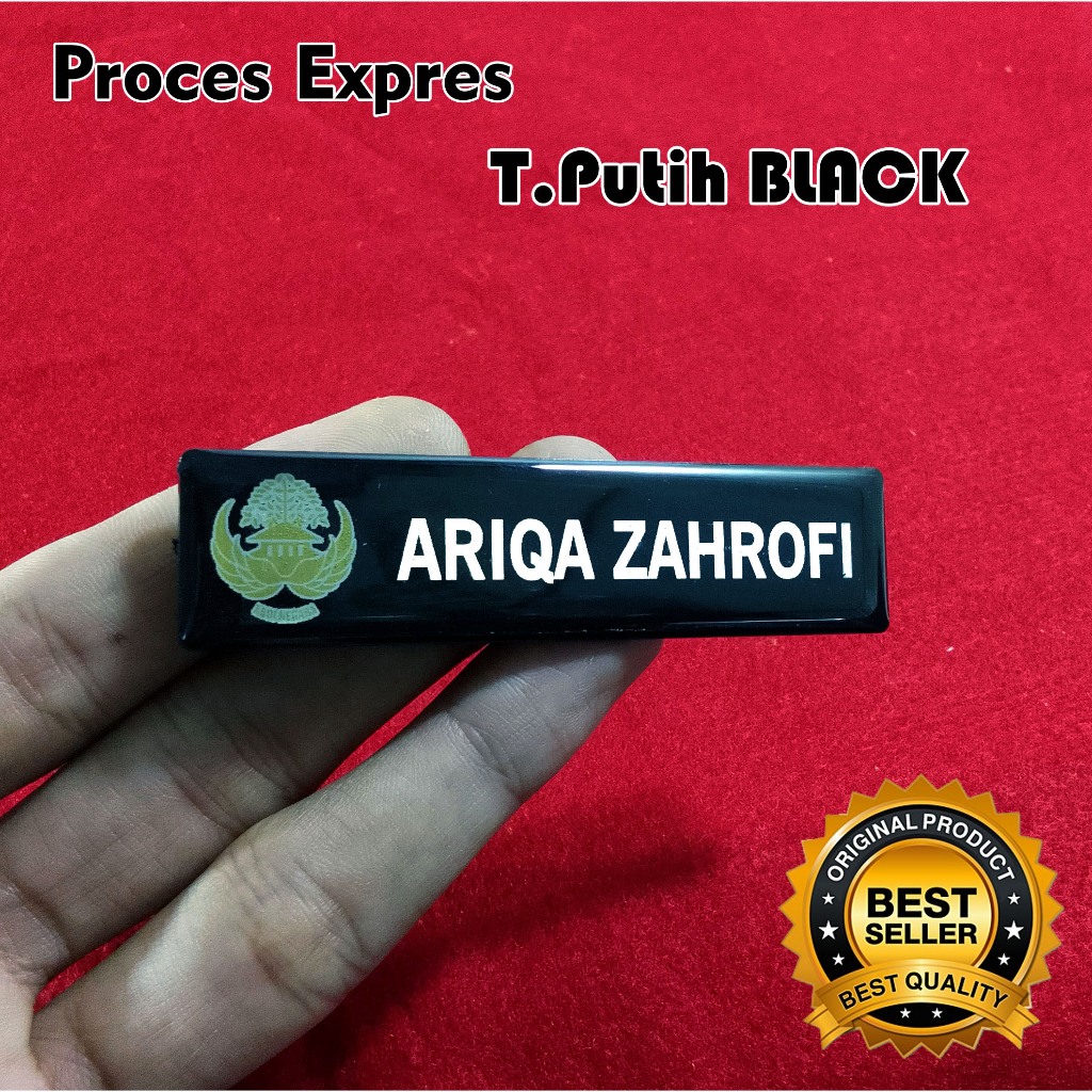 

Name Tag Papan Nama Dada Magnet Penitik Resin Pns Security Dokter Perawat