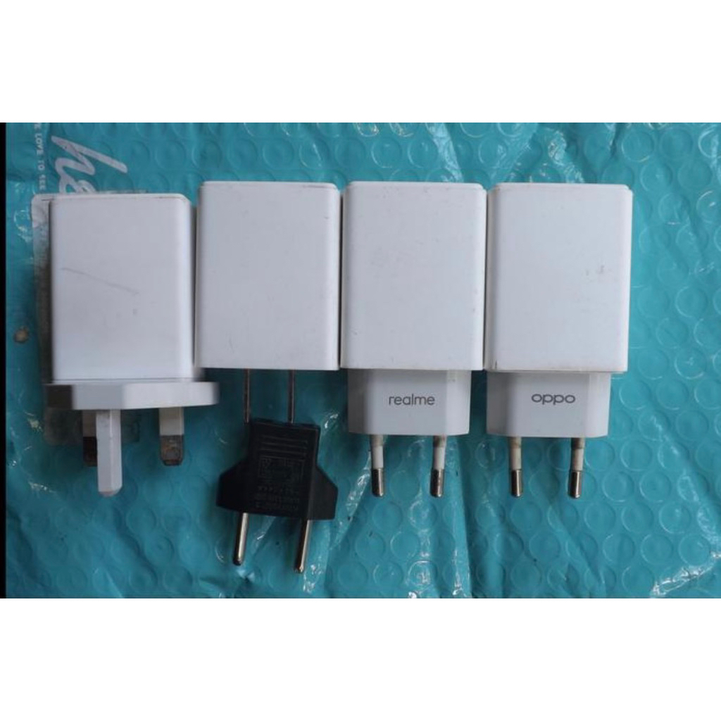 Adaptor charger asli original bekas  bawaan oppo realme