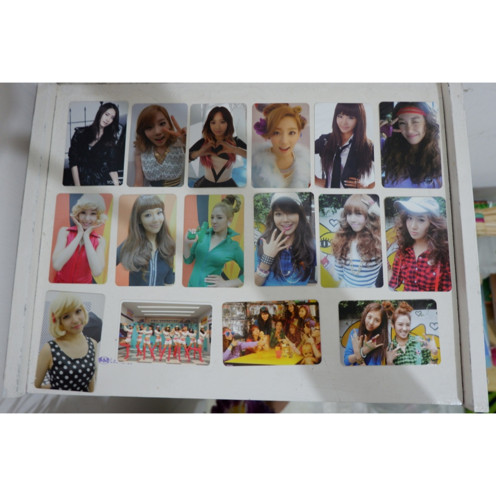 Photocard SNSD Girls Generation PC Official Oh Hoot Jessica Yuri Sooyoung Hyoyeon Tiffany
