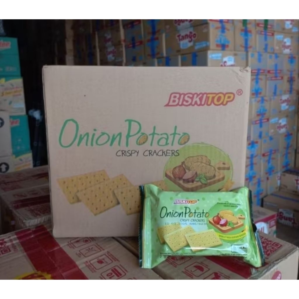 

Onion Potato 50gx24pcs.Biskitop