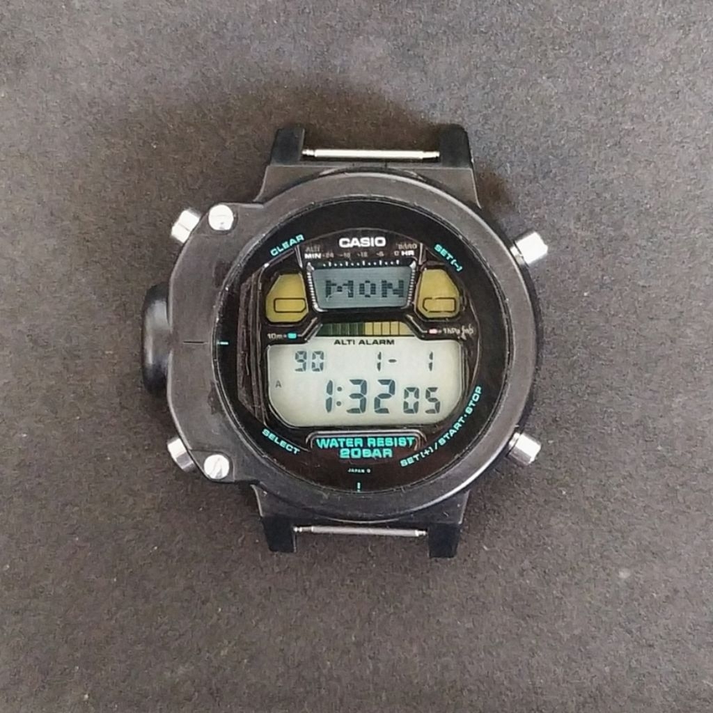 ORIGINAL PART REPLACEMENT CASIO G - SHOCK DW - 6700J - 6 SKYFORCE JAPAN MODUL 1231 1994's