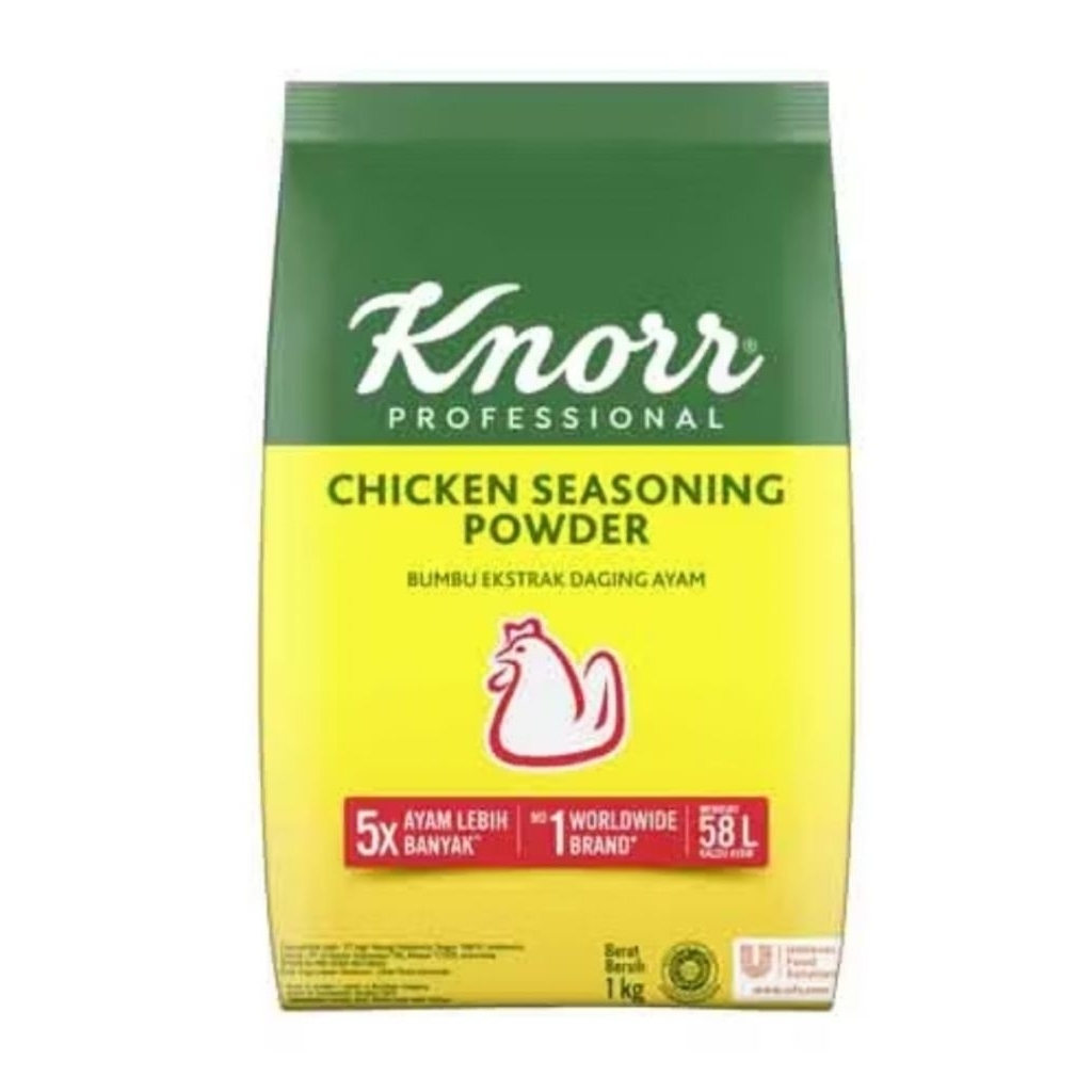 

KNORR CHICKEN SEASONING POWDER REFFIL UKURAN 1 KG EXP MEI 2026
