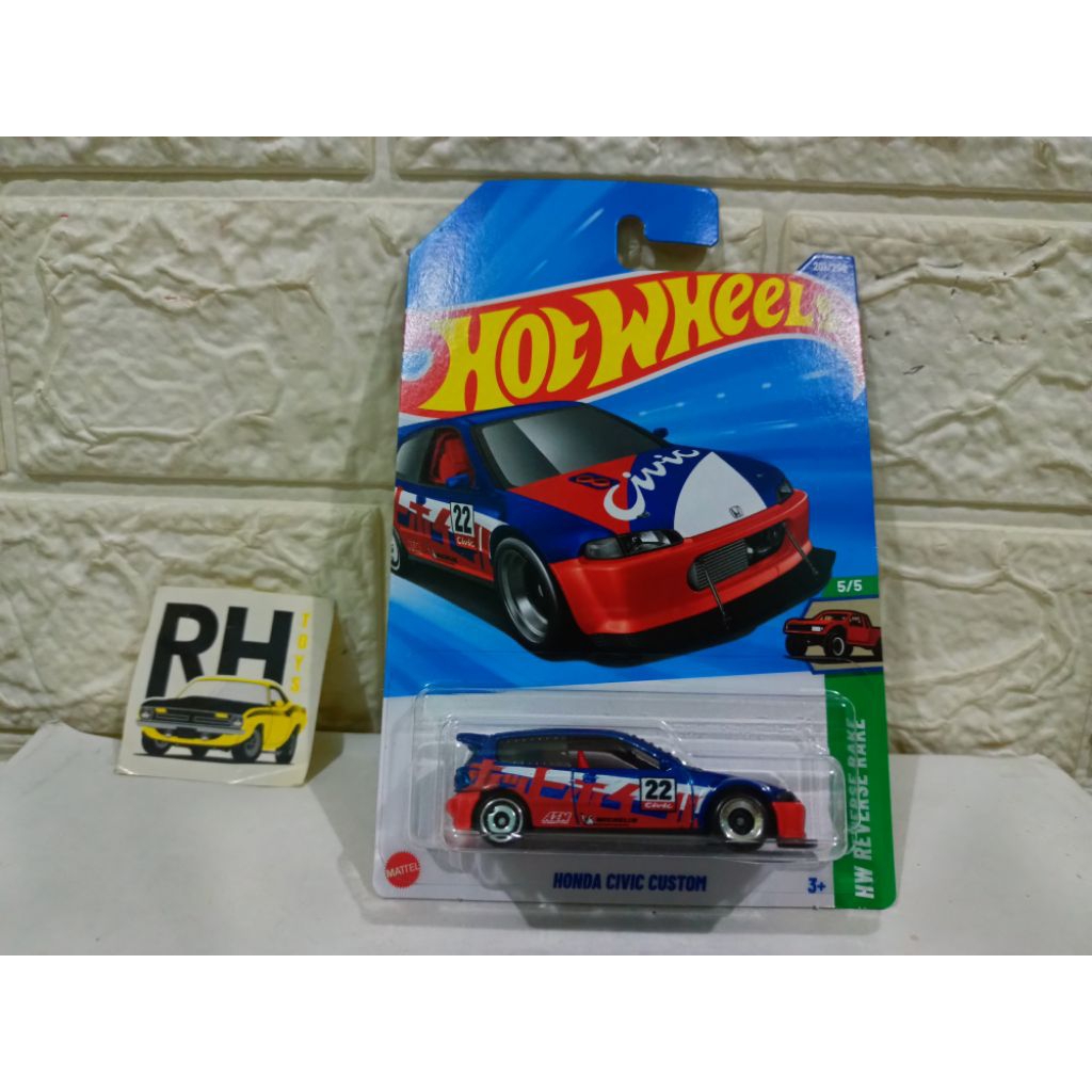 Hot Wheels Honda Civic Custom civic eg hotwheels bagus