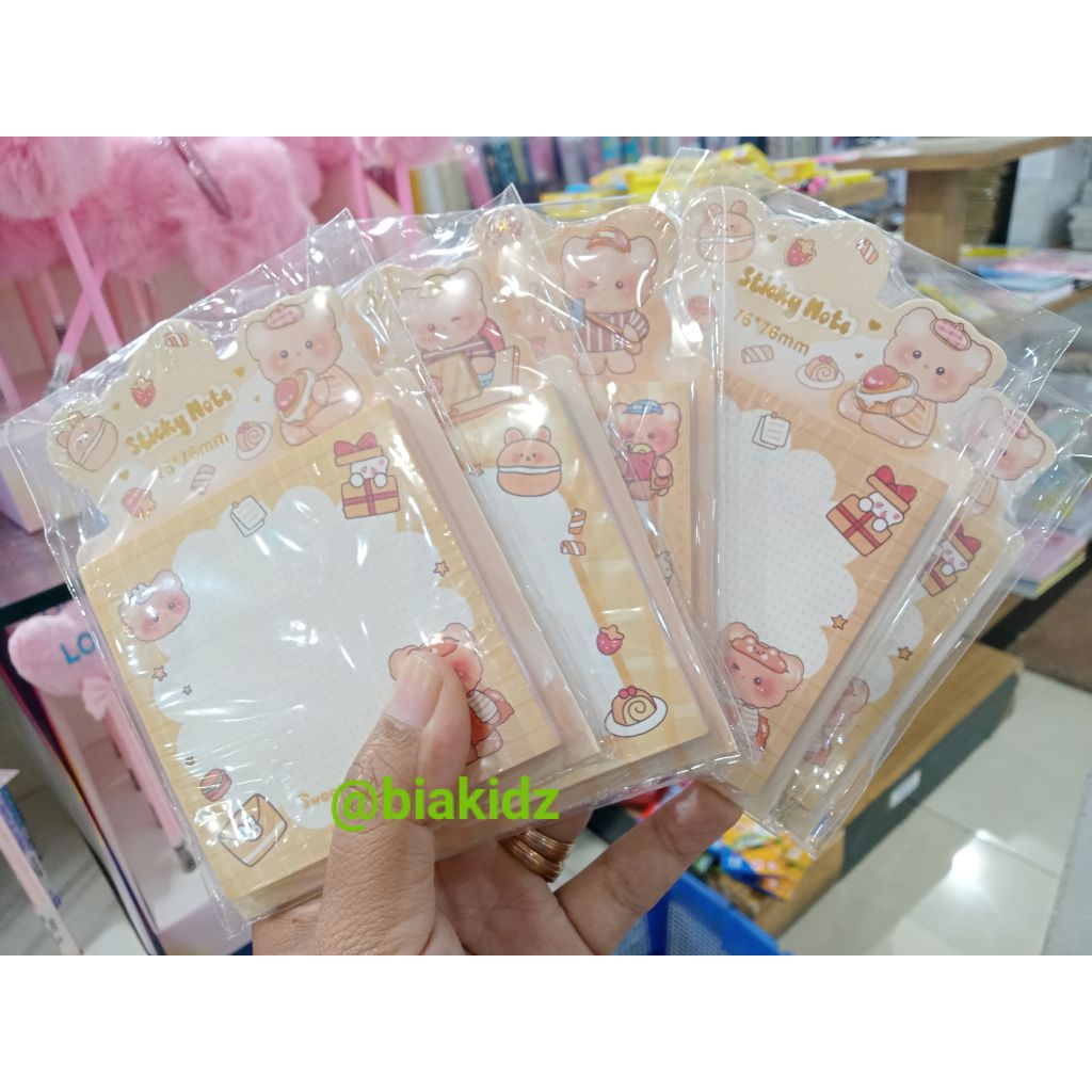 

Sticky notes 76*76mm isi 70lembar