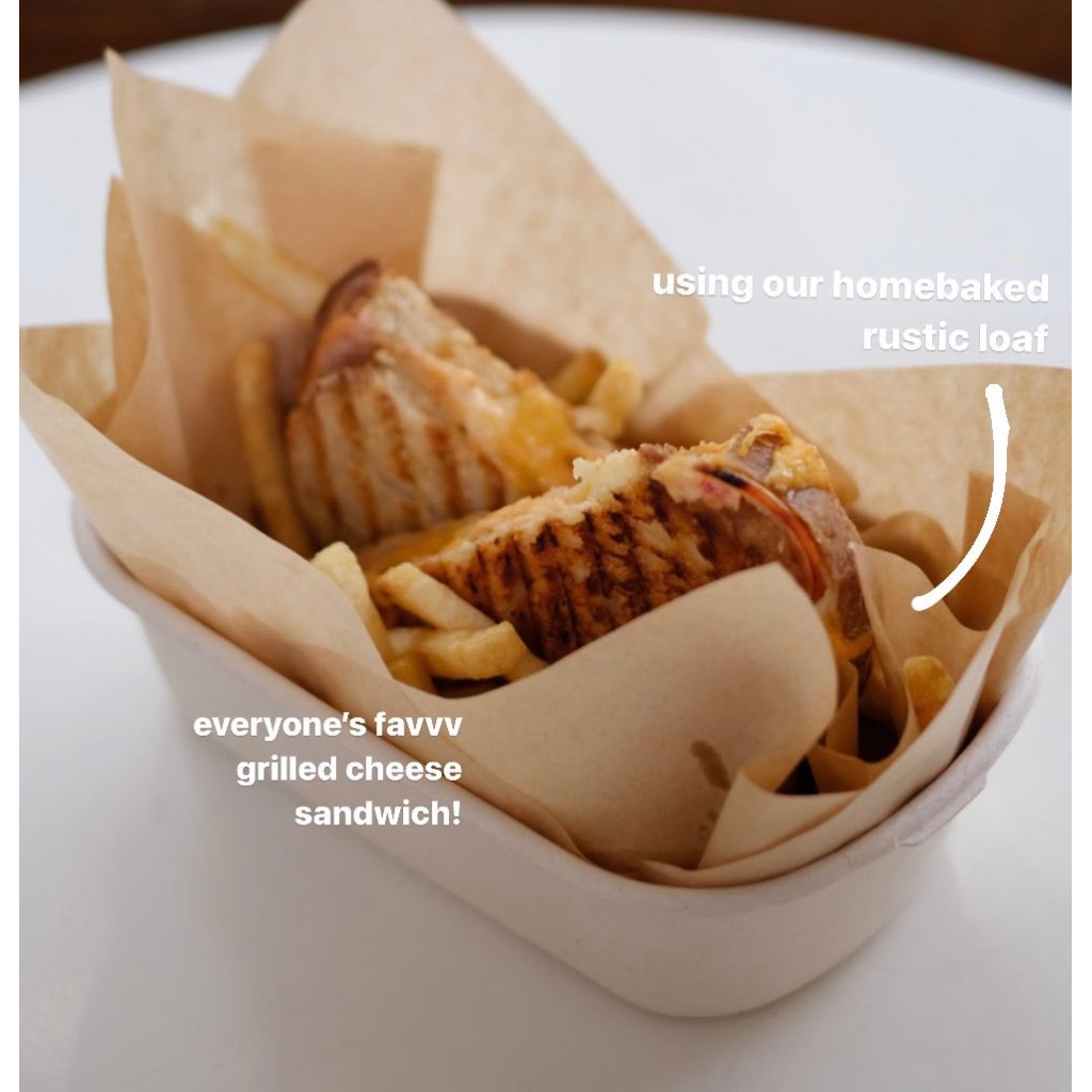 

SHU ARTISANS - GRILLED CHEESE Sourdough Sandwich