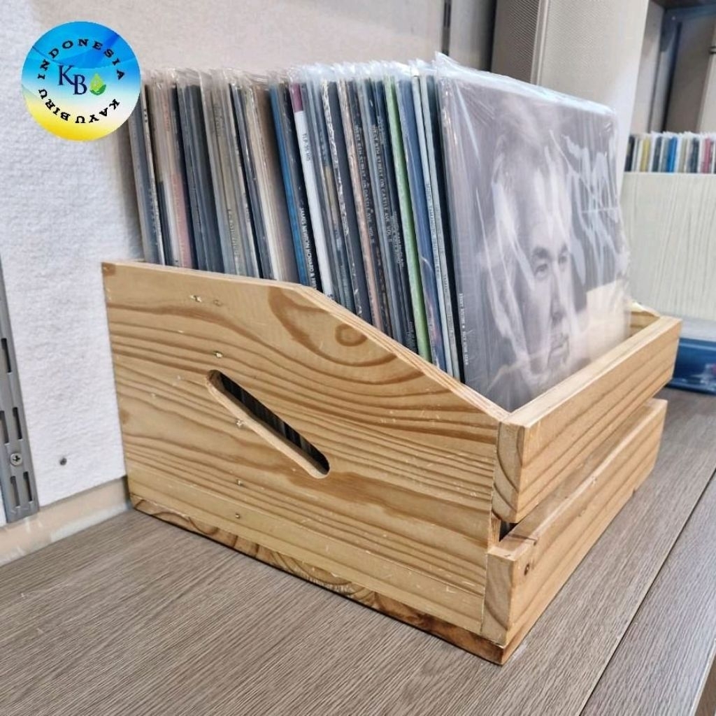 crate vinyl piringan hitam 12 " crate multifungsi Penyimpanan