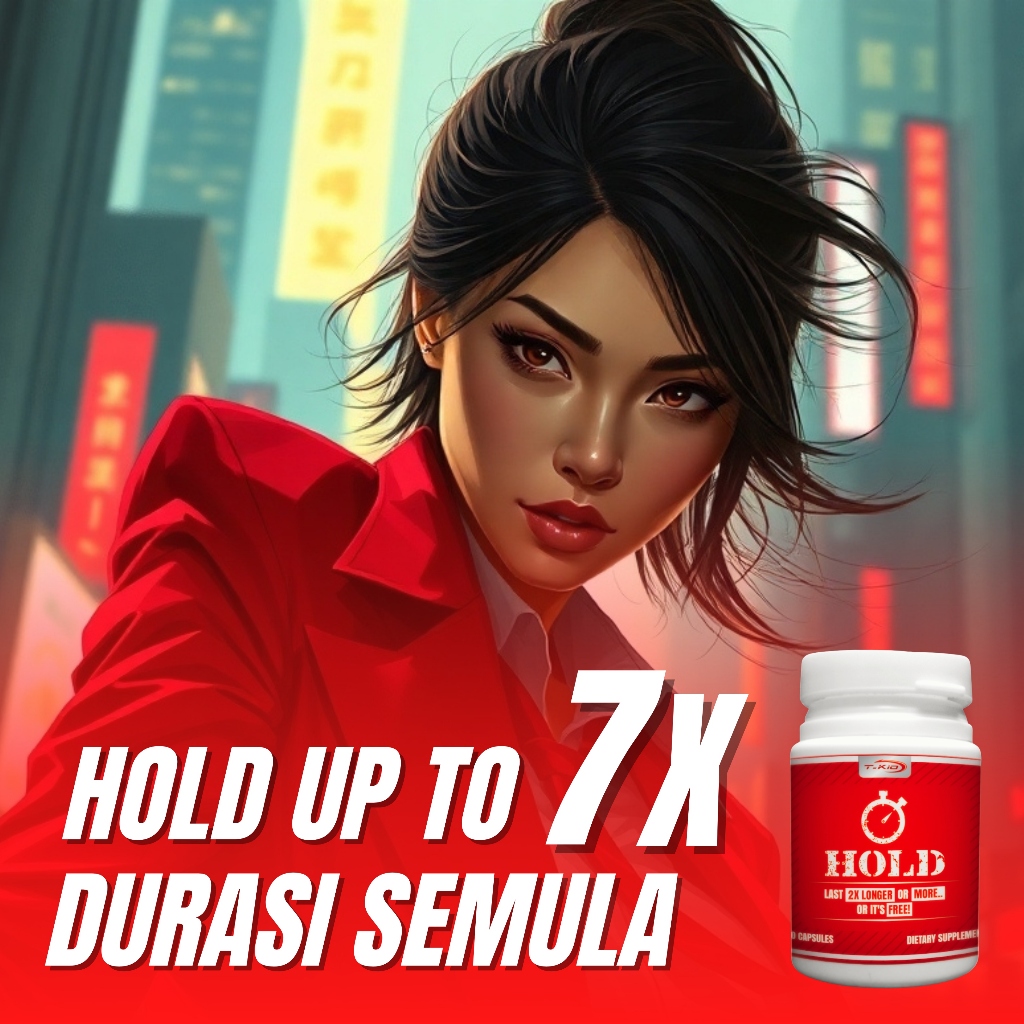 HOLD T-KIO OBAT TAHAN LAMA PRIA ORIGINAL HERBAL UNTUK PREMATURE EJACULATION PARAH