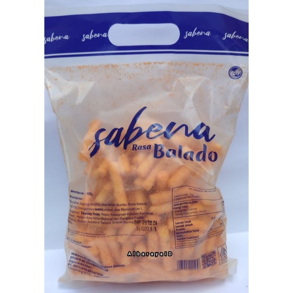 

SABENA Stick Keju 340gram(khusus Batam) Rasa BALADO