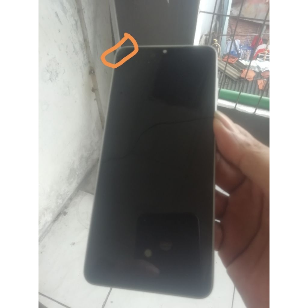 LCD FULLSET FRAME SAMSUNG A33 OLED Minus Retak