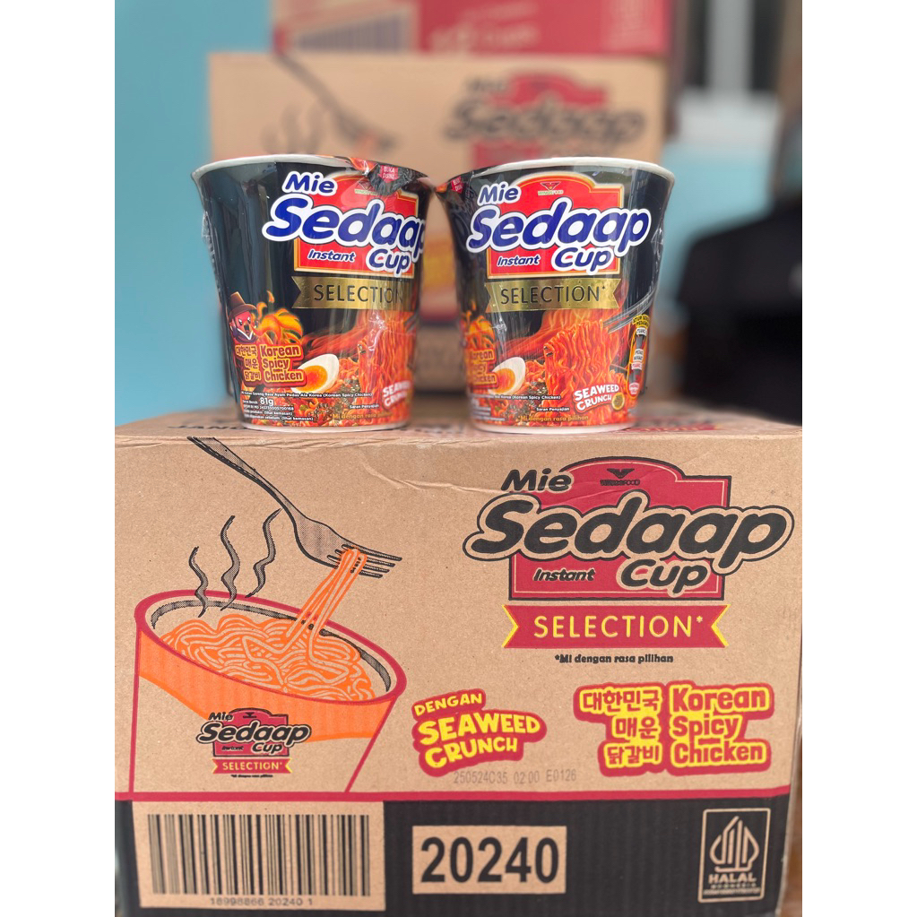 

Mie Sedaap Cup Selection Korean Spicy Chicken