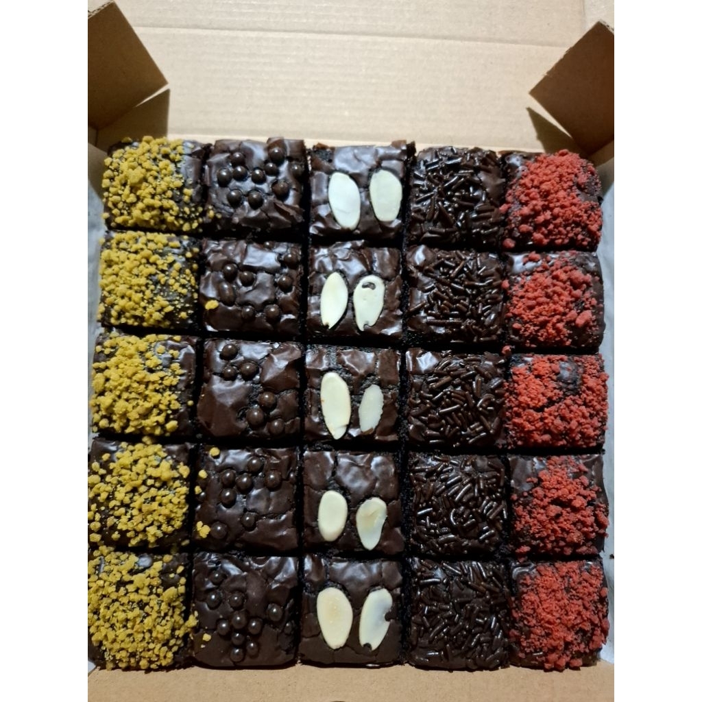 Dypra Fudgy Brownies | Brownies Panggang | Brownies Fudgy Bali