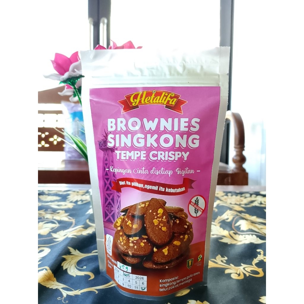 

Brownies Singkong Tempe Crispy