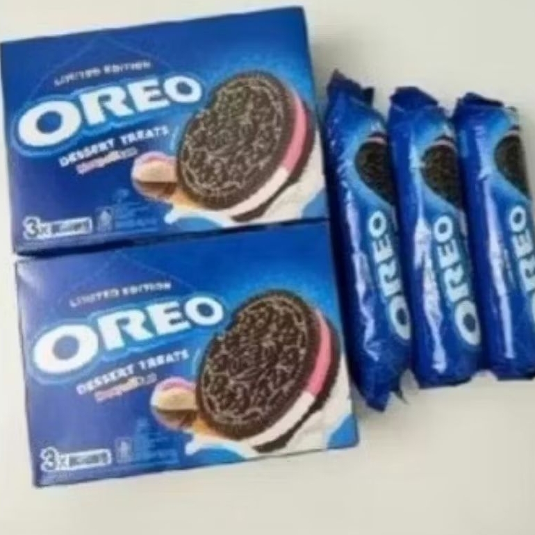 

Oreo Neopolitan 1Box isi 3pcs Ukuran @131g
