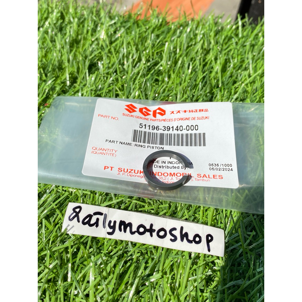 Ring Fiber Ring Piston Fork Suling As Shock Depan Satria Fu Karbu CBU CKD Facelift Ori SGP