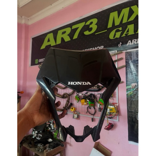 batok rangka head crf150 original copotan