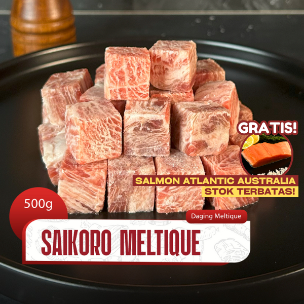 

Daging Sapi Premium Saikoro Meltique Frozen Food Halal 500gr AUS - Daily Beef