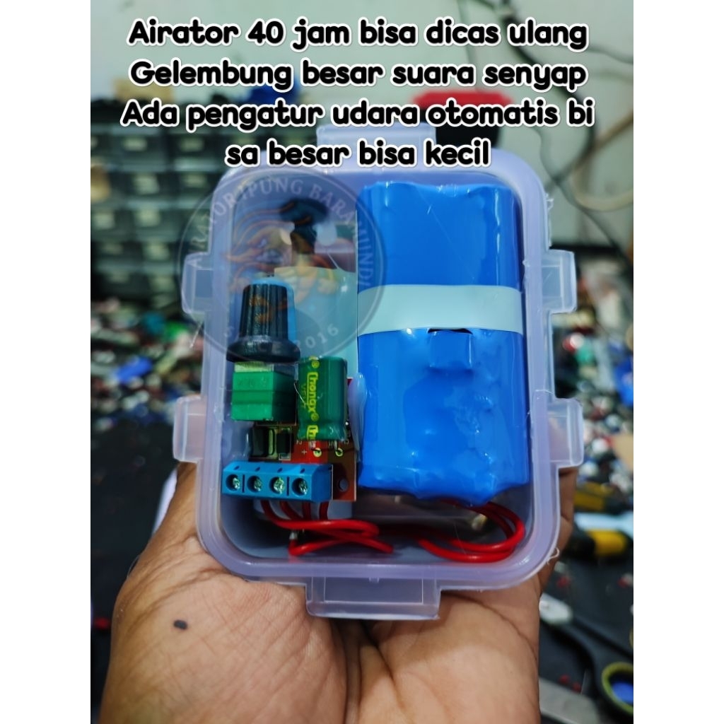 Aerator Airator Charger Casan 104 Box Anti Air Tahan 50 Jam Garansi 1 Tahun Pasti Promo
