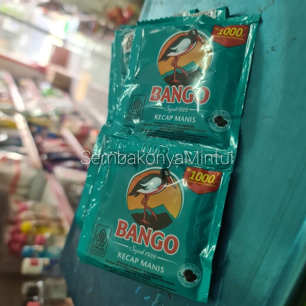 

Kecap Bango 12X25G 1000an 1 Rtg isi 12Pcs