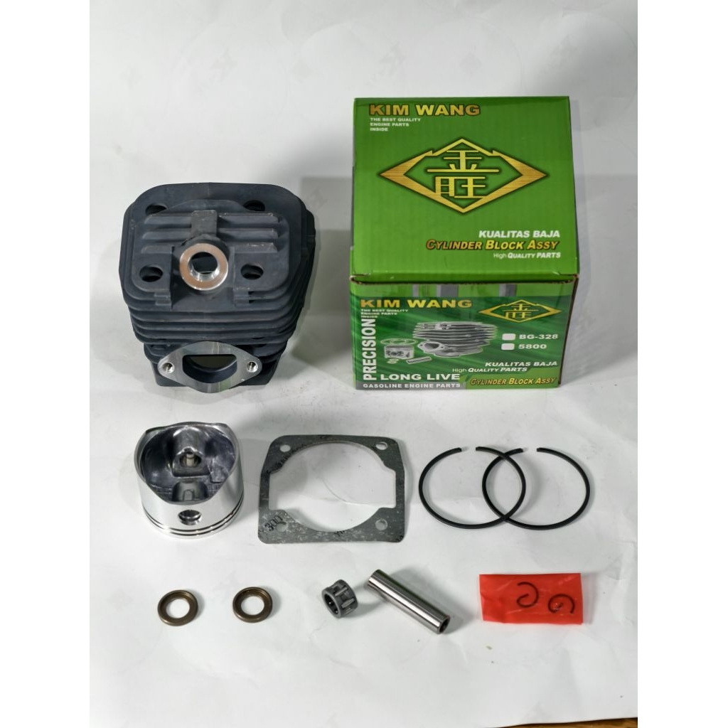 Cylinder Block Assy / Blok Komplit Mesin Chainsaw Motoyama 48mili Merek Kimwang CS10000 CS6500