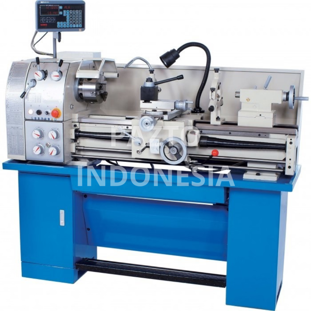 MESIN BUBUT BESI BENCH LATHE CQ6125 PANJANG 750 MM ORIGINAL KUALITAS TERBAIK