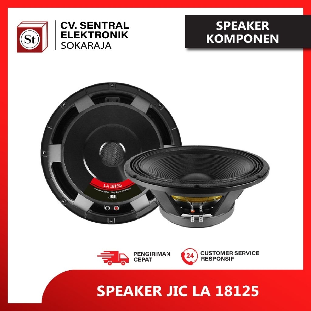 SPEAKER JIC LA 18125 18"