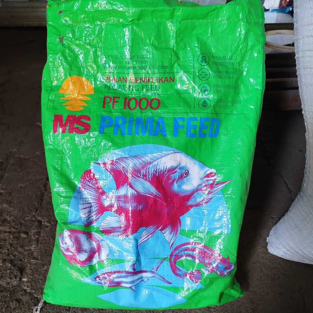 [NuNa Pakan] Pakan Ikan MS PRIMA FEED PF-1000 | 100gram