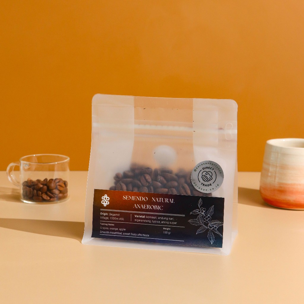 

Serasan Coffee - Biji Kopi Arabika Semendo Natural Anaerobic - Filter