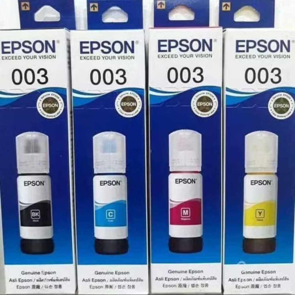 TINTA EPSON 003 ORIGINAL 1 SET L1110/L3110/L3210
