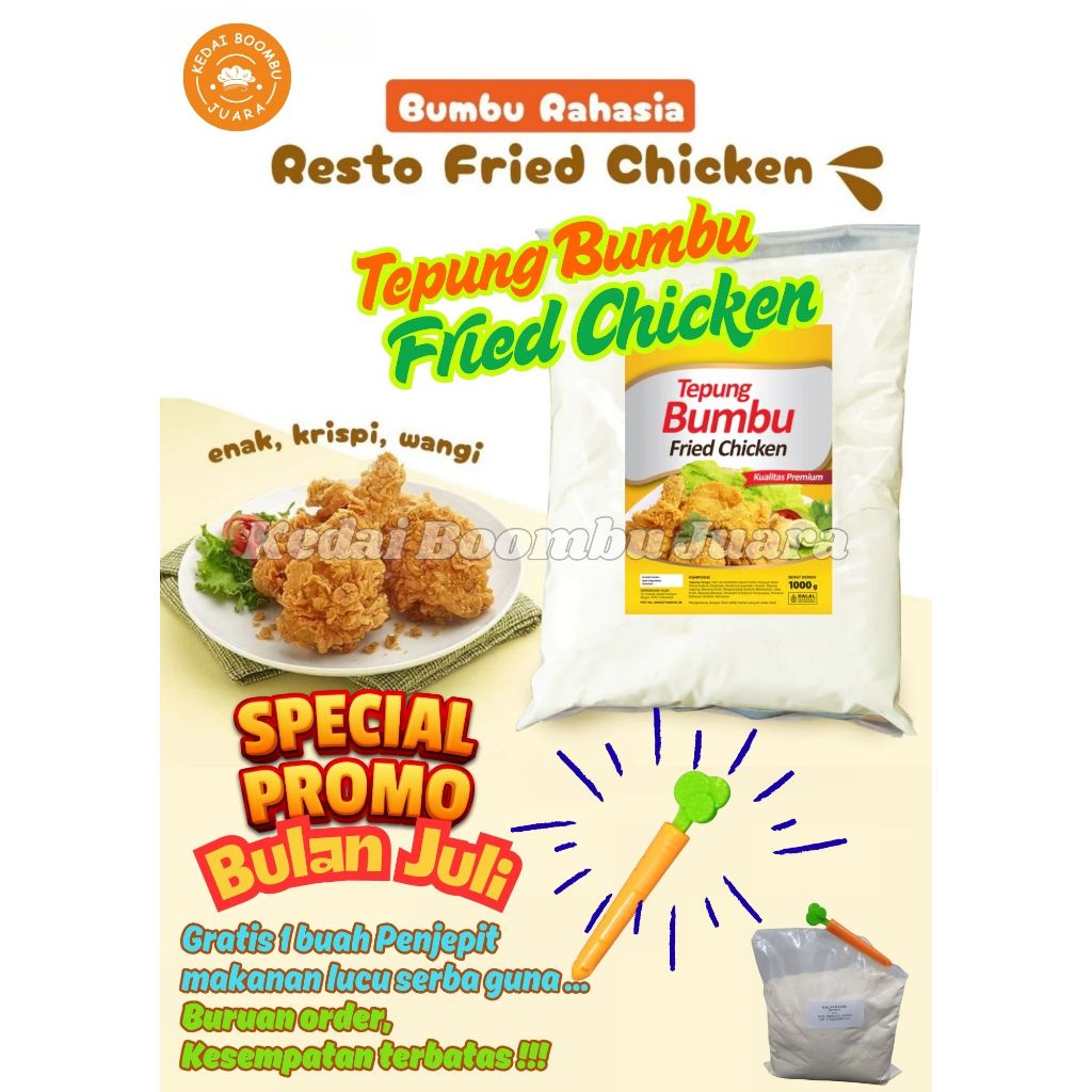 

Tepung Bumbu Fried Chicken Premium 1 KG
