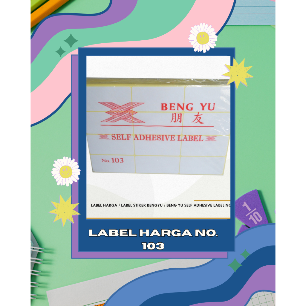 

LABEL NAMA BENGYU NO 103