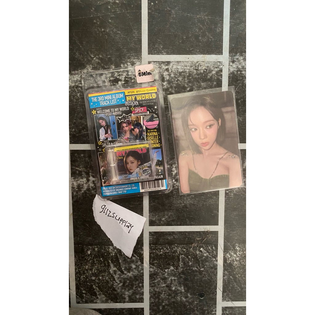 aespa winter SMini only Spicy