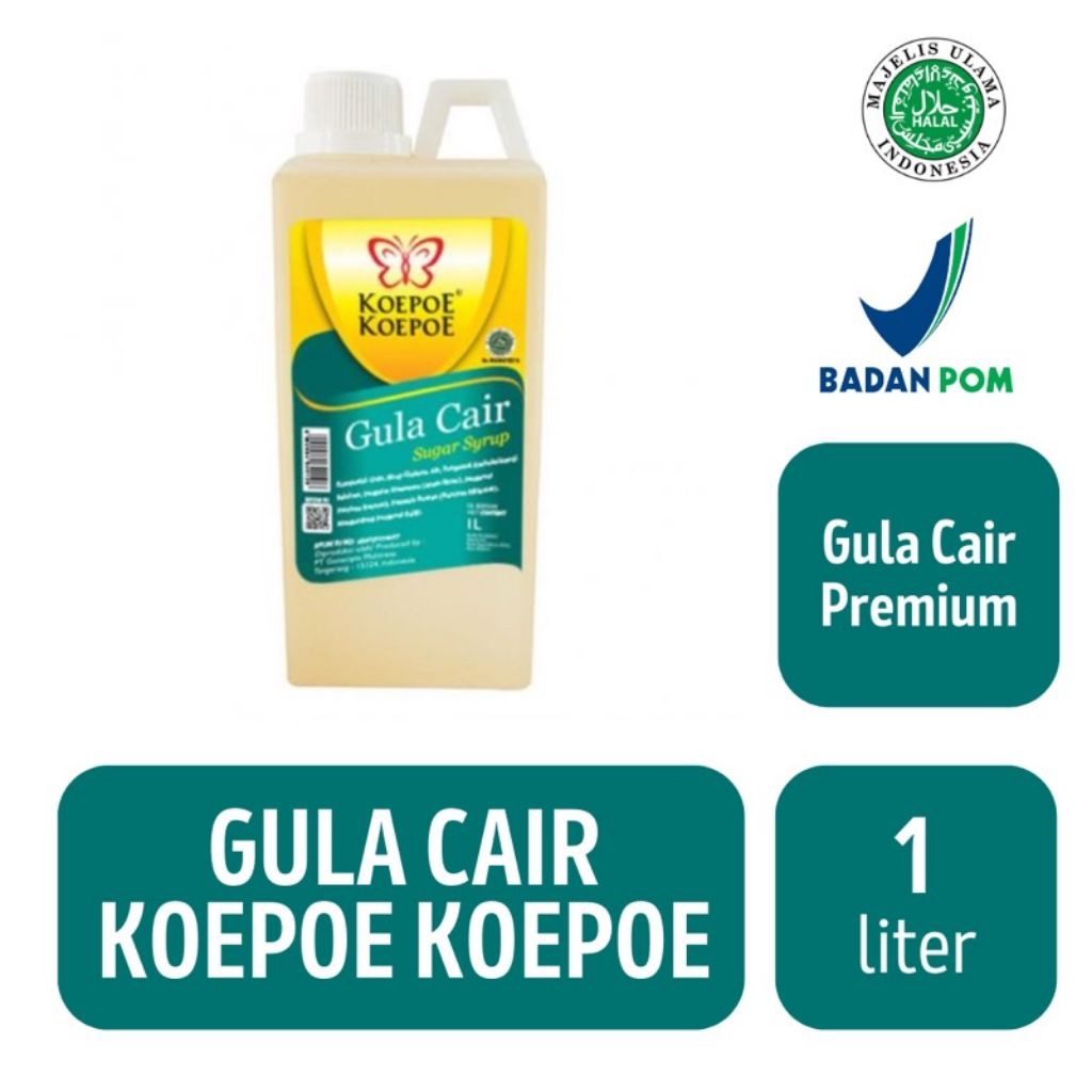 

Gula cair kopoe 1 liter