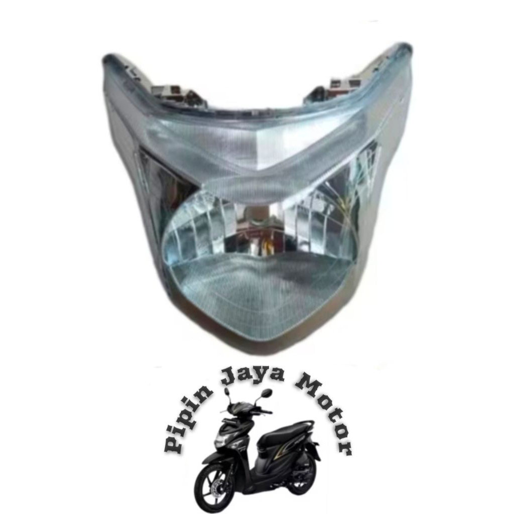 Reflektor Lampu Depan Honda Beat POP | Headlight Lampu Utama Depan Motor Honda Beat Pop