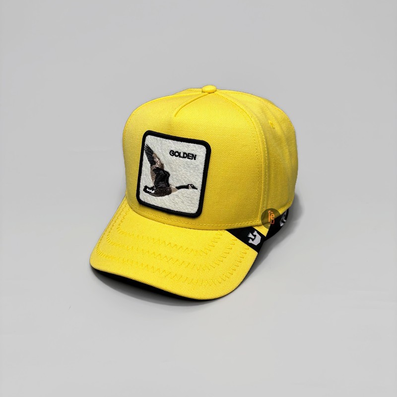 TOPI ORIGINAL GOORIN BROS A FRAME 100 GOOSE FIELD GOLDEN YELLOW