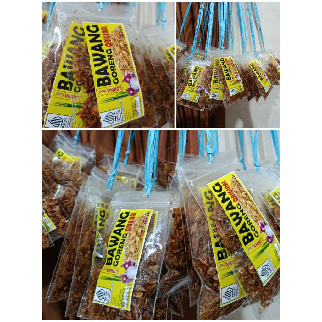 

Bawang Goreng Premium | 25gr | Kecil-Kecil Renyahnya Nendang!