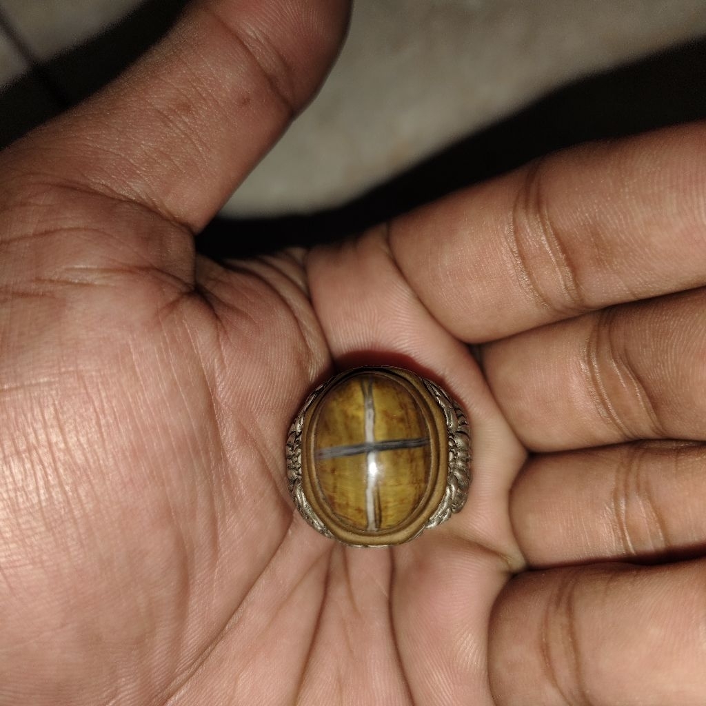 batu cincin tapakjalak asem kuno antik