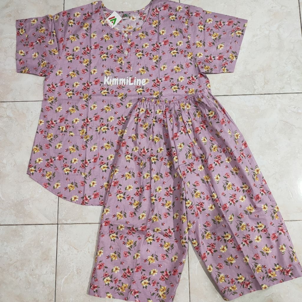 Setelan Baju Tidur Merlin Bahan Katun Fashion Premium 2 Size Ukuran : BD Dewasa + Jumbo BD XXL Celan