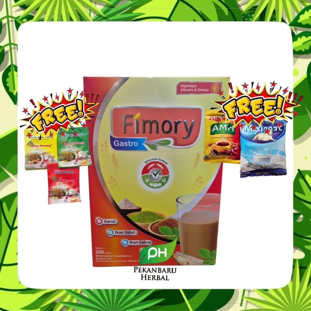 

FIMORY GASTRO minuman serbuk asam lambung free bonus beli 1 dapat 5