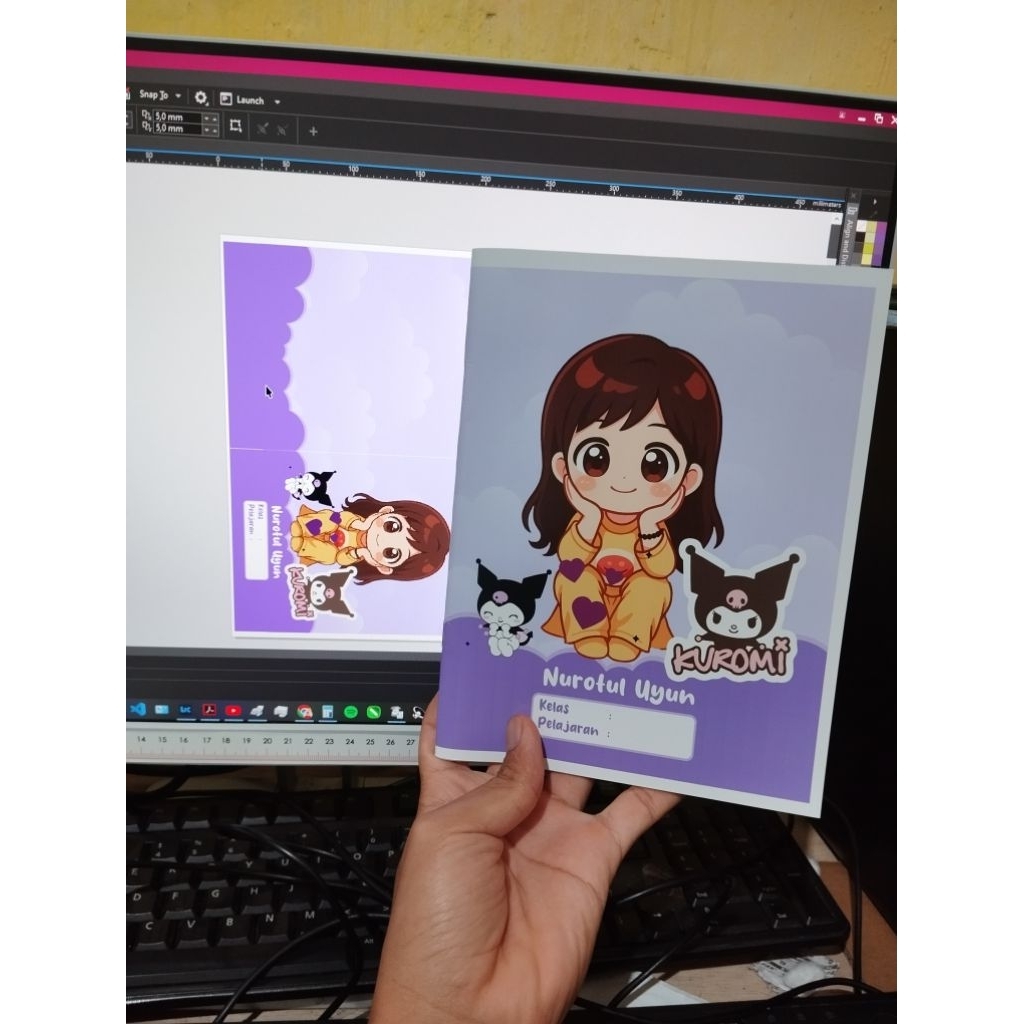 

Buku Tulis Custom 32 Halaman – Cover Bisa Pakai Foto Sendiri!