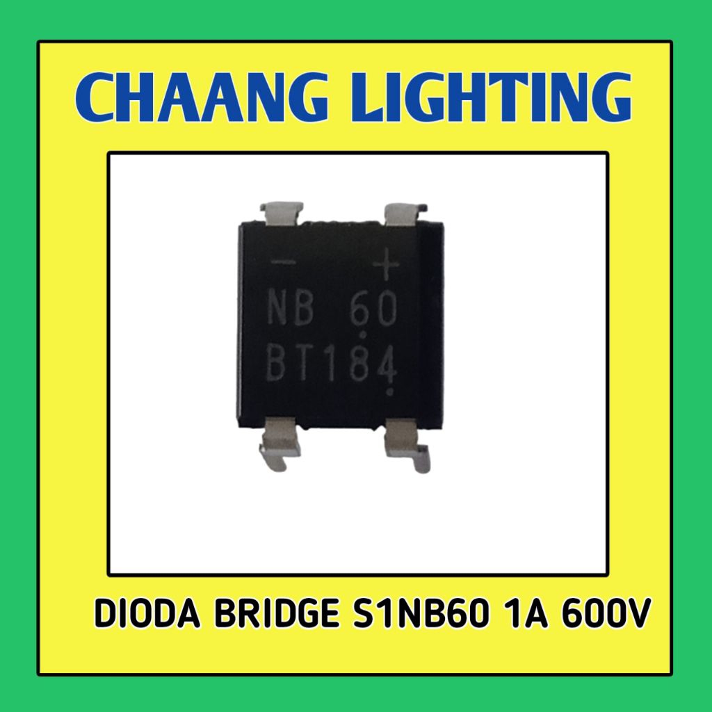 DIODA 1A 600V BRIDGE S1NB60B 1A 600V