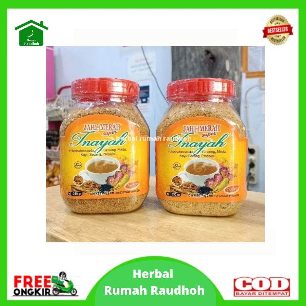 

JAHE MERAH SUPER INAYAH ORIGINAL 330 GRAM