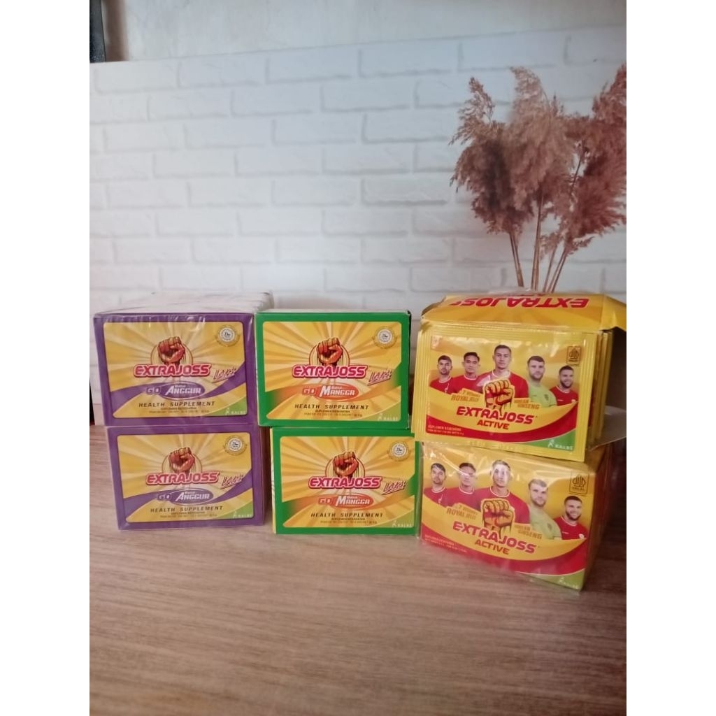 

EXTRAJOSS MANGGA ANGGUR GINGSENG JUAL SACHETAN