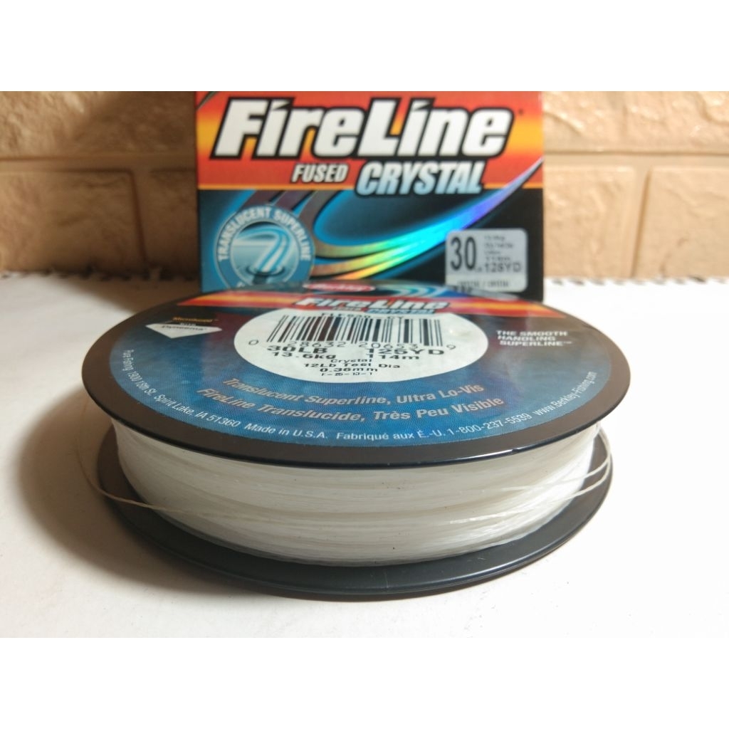 senar PE braid berkley fireLine fused crystal 30lb