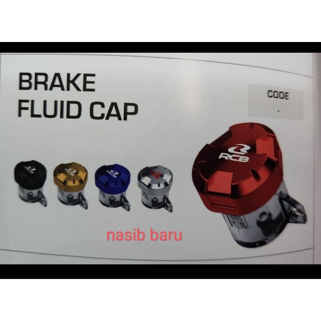 Tutup tabung minyak rem RCB cnc universal