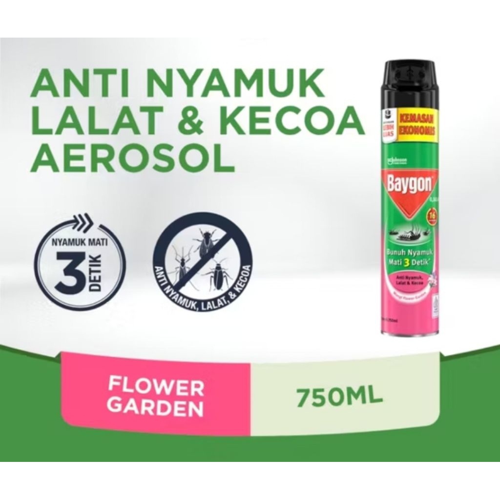 BAYGON AEROSOL SPRAY 750 ml