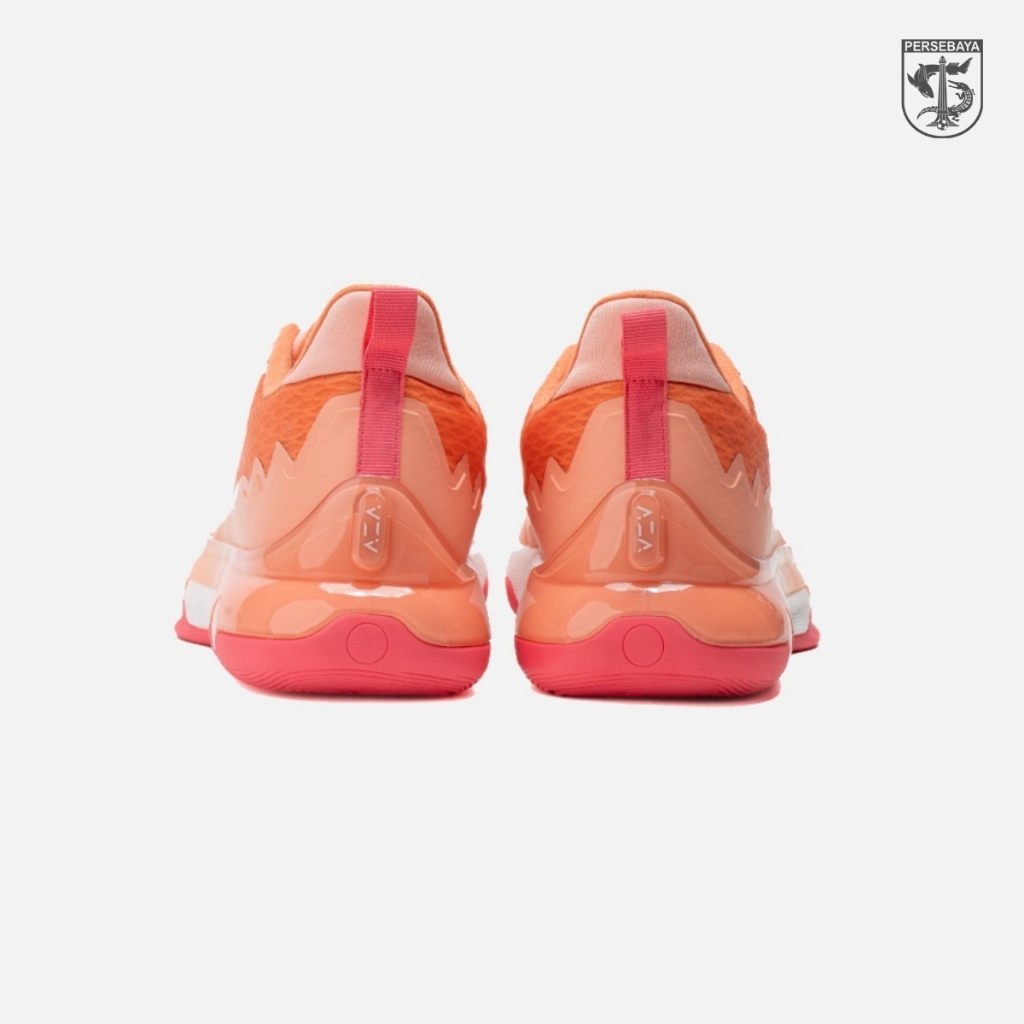 hot product aza dbl play circus basketball shoes - sepatu basket & olahraga pria wanita - coral