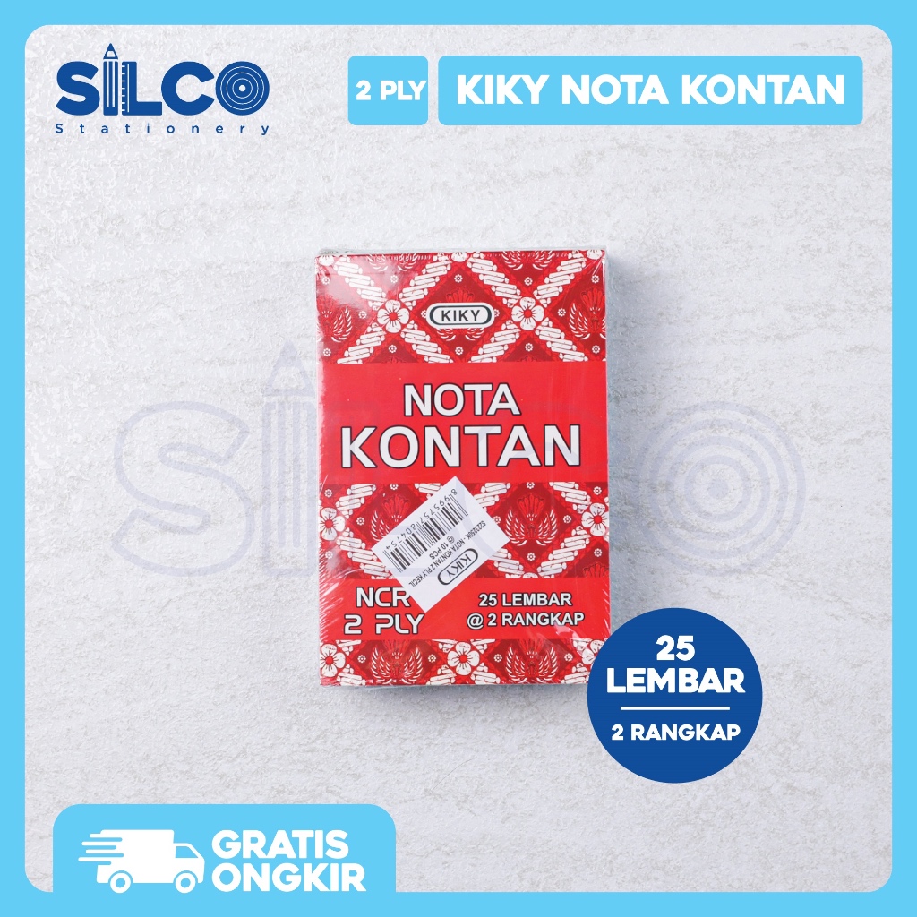 

Buku Nota Kontan KIKY 2 Ply [10 Buku]