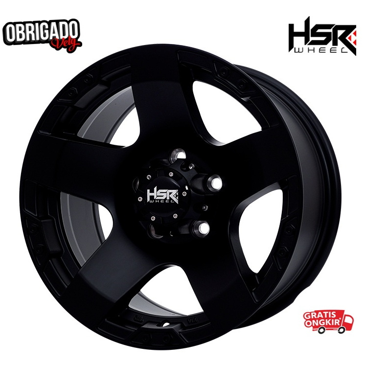 Velg Mobil Palang 5 R15 RUSH, TERIOS, XTRAIL, GRANDVITARA TYPE HSR RASTA 5295 HSR R15 LEBAR 8