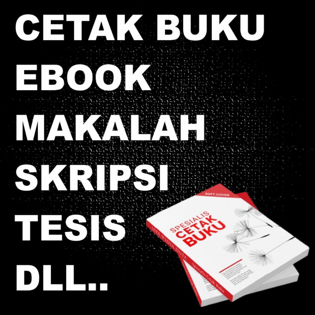 

Jasa print/Cetak buku