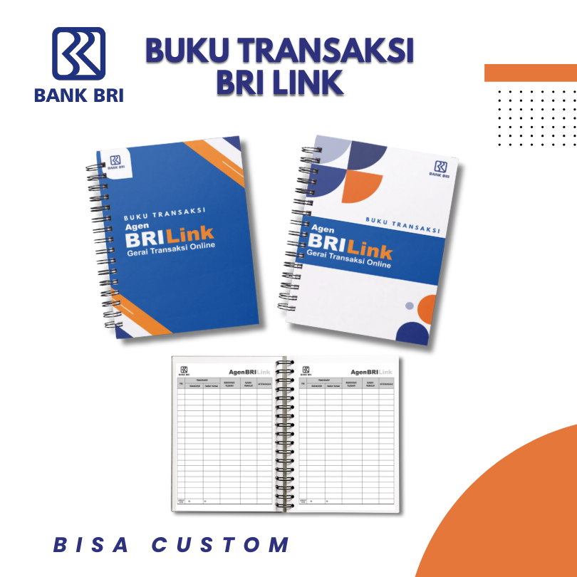 

BUKU TRANSAKSI AGEN BRI LINK BRILINK